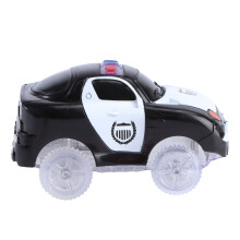 Light Up Car Track Racing Accessories Compatible With Most Tracks Black