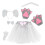 Set Costume Con , Orecchie E Cerchietto Per 1
