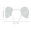 Set Costume Con , Orecchie E Cerchietto Per 3