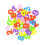 5 Packs Sponge Sticker Number Painting For Development 1