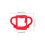 3 Pcs Baby Bottle Soft Handle Silicone Feeding Bottle Accessories 3