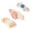 3Pièces Headbands Fleurs Bébé Décoratifs Confortables Tons Variés 10