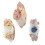 3Pièces Headbands Fleurs Bébé Décoratifs Confortables Tons Variés 8