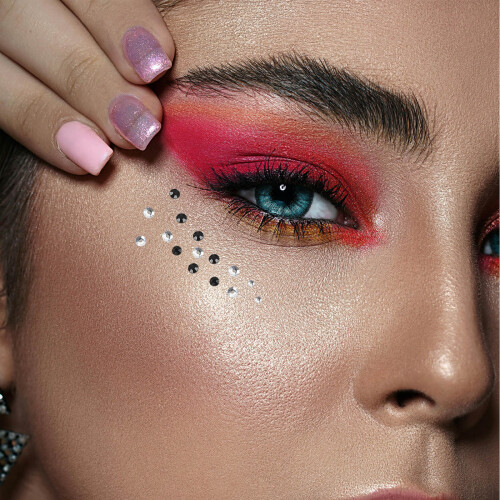 10 Pezzi Autoadesive Per E Con Paillettes 2