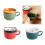 Niedliche Tier-Kaffeetasse mit Deckel, 220 ml,-1 3