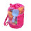 Borsa Da Spiaggia Con Giocattoli Bambini Rete Rosa 4
