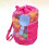 Borsa Da Spiaggia Con Giocattoli Bambini Rete Rosa 8