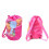 Borsa Da Spiaggia Con Giocattoli Bambini Rete Rosa 3