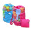 Borsa Da Spiaggia Con Giocattoli Bambini Rete Rosa 6