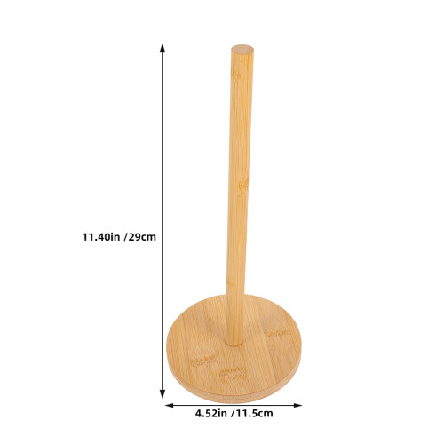 3 Pezzi Portarotoli In Bamboo Per Cucina Armadio 2