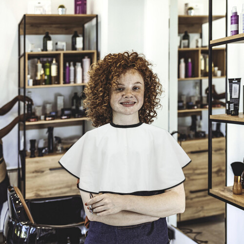 1Kapselcape Haarstyling Cape Wasbaar En Droog 2