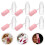 15 Pcs Refillable Portable Lip Gloss Bottles With Wands 11