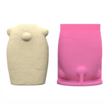 Katzen Vase Formen Tier Blumentöpfe Silikon Form DIY Harz-C679