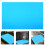 2 Pcs Cellophane Paper Wrapping Shell-Shaped Decoration Keychain Blue 9