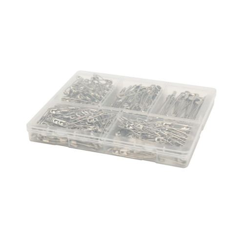 Épingles de sûreté assorties de différentes tailles, 320-argent