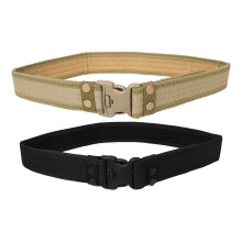 2Pcs Multifunctional Canvas Waist Band Adjustable Outdoor Men Belt