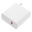 Plastique Blanche Disguise Chargeur Rangement Argent 1