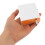 Plastique Blanche Disguise Chargeur Rangement Argent 7