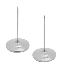 2Pcs Stainless Steel Menu Fork For Bar Restaurant Cafe