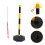 Warning Post Man Traffic Control Bollards with Base Parking 9