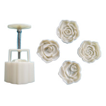 Keksstempel, Rosenblütenform, Mondkuchenform,