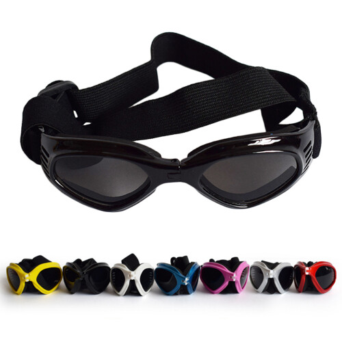 Pet Sunglasses Triangle Black Ac Material Protective Eyewear For Dogs 2