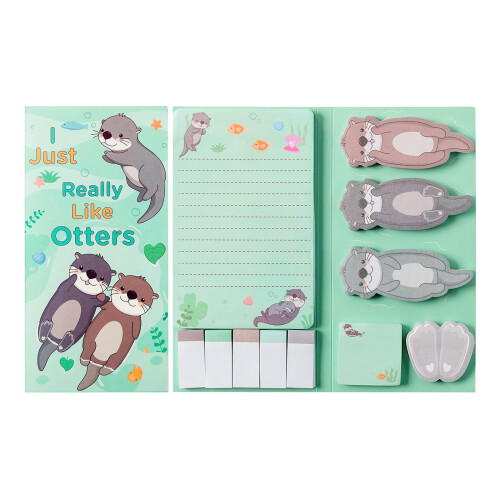 Self-Adhesive Note Paper Sticky Index Tabs Book Page-otter1