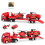 Pull Back Car In Antincendio Rosso 6