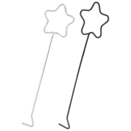 2 Pezzi Ganci Stellati In Per