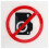 Acrylic No Photo Sign 11