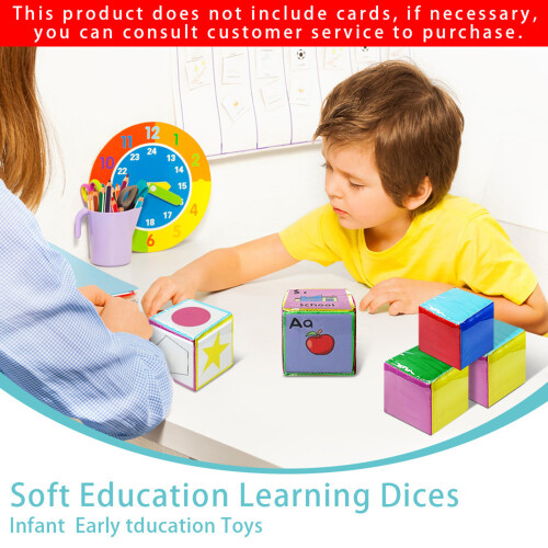 DIY Education Playing Game Dices for Classroom Dices Large 1