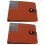 2Pcs Brown Cd Protective Case Durable PP Disc Storage Pouch Organizer 11