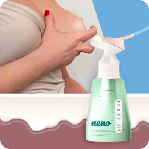 NENO Sachets de conservation et de congélation des aliments avec adaptateur