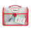 Handheld Document Bag File Bag with Clear Label Window-Red 1