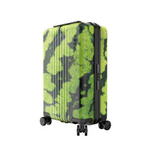 FRUITCASE Cabin Suitcase - Watermelon Carry-On with Dual-Skin Polycarbonate Shell