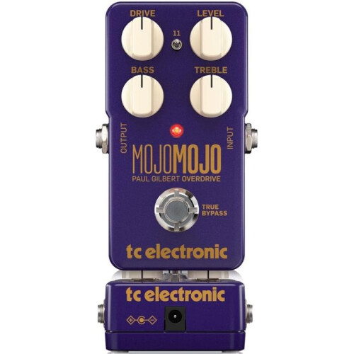 Pédale d'Overdrive t.c electronic Mojomojo Paul Gilbert Edition