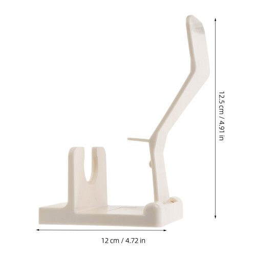 Convenient Hand Lotion Holder White Plastic 1set 5.0x4.7x3.3in 2