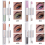 16PCS/Set Eyeshadow Glitter Glow Liquid metallic Eye Shadow Foundation Concealer 3