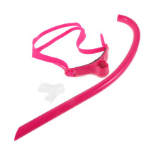 Snorkel for Adults Swimming Training Equipment Rosy Plastic