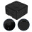 Raindrops Home Decor Ground Connection Box 10.00x10.00x5.50cm Black 10