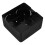 Raindrops Home Decor Ground Connection Box 10.00x10.00x5.50cm Black 9