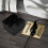 Raindrops Home Decor Ground Connection Box 10.00x10.00x5.50cm Black 3