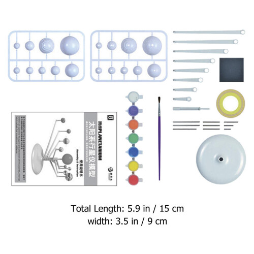 One Set Solar System Model Kit Planet Teaching Tool 1