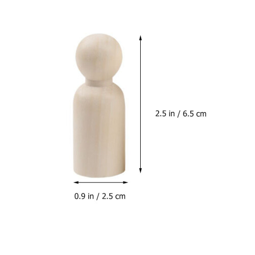 36 Figure Legno Da Colorare Da Te Per Bambini Con 1