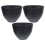 3 Pezzi Ciotole In Silicone Per Maschere Anti- 10
