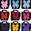 2Pcs Yellow Graduation Bowtie Comfortable Adjustable Buckle Design 2