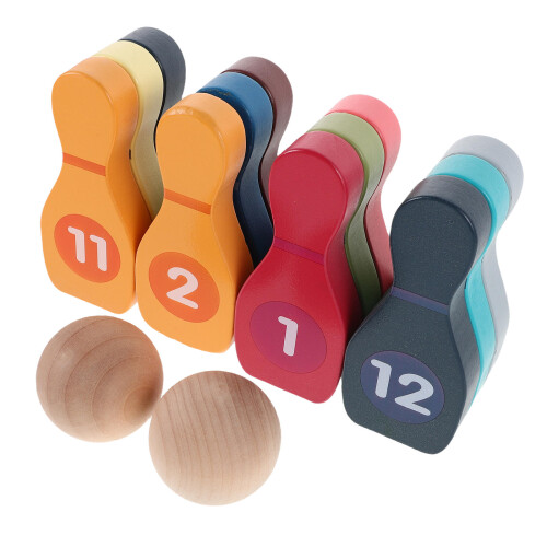 Set Bowling Per Per Sviluppo Abilità Motorie