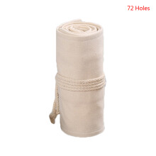 12/24/36/48/72 Holes Canvas Roll Up Pen Curtain Pencil-72 holes