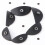 6 Pcs Silicone Eyeshadow Stamp Portable 4