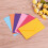 50 Sheets 2.4'' x 4'' Colorful Envelopes Set for Wedding-Red 5